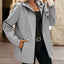 Pocketed Zip Up Hooded Jacket - Korvel
