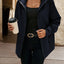 Pocketed Zip Up Hooded Jacket - Korvel