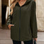 Pocketed Zip Up Hooded Jacket - Korvel