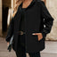 Pocketed Zip Up Hooded Jacket - Korvel