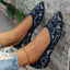 Point Toe Mesh Flat Slip-Ons
