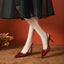 Point Toe Slingback Pumps - Korvel