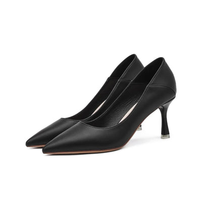 Point Toe Stiletto Pumps - Korvel