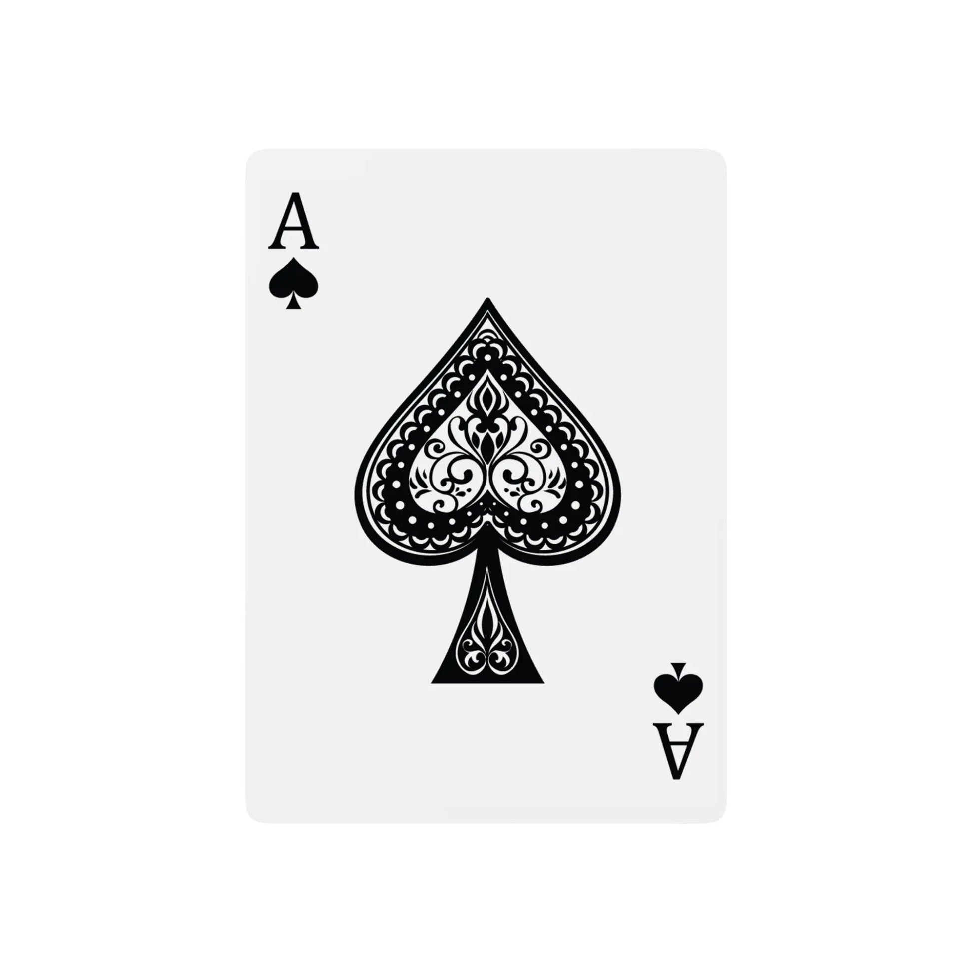Custom Pet Paw Print Poker Playing Cards for Game Nights - Korvel