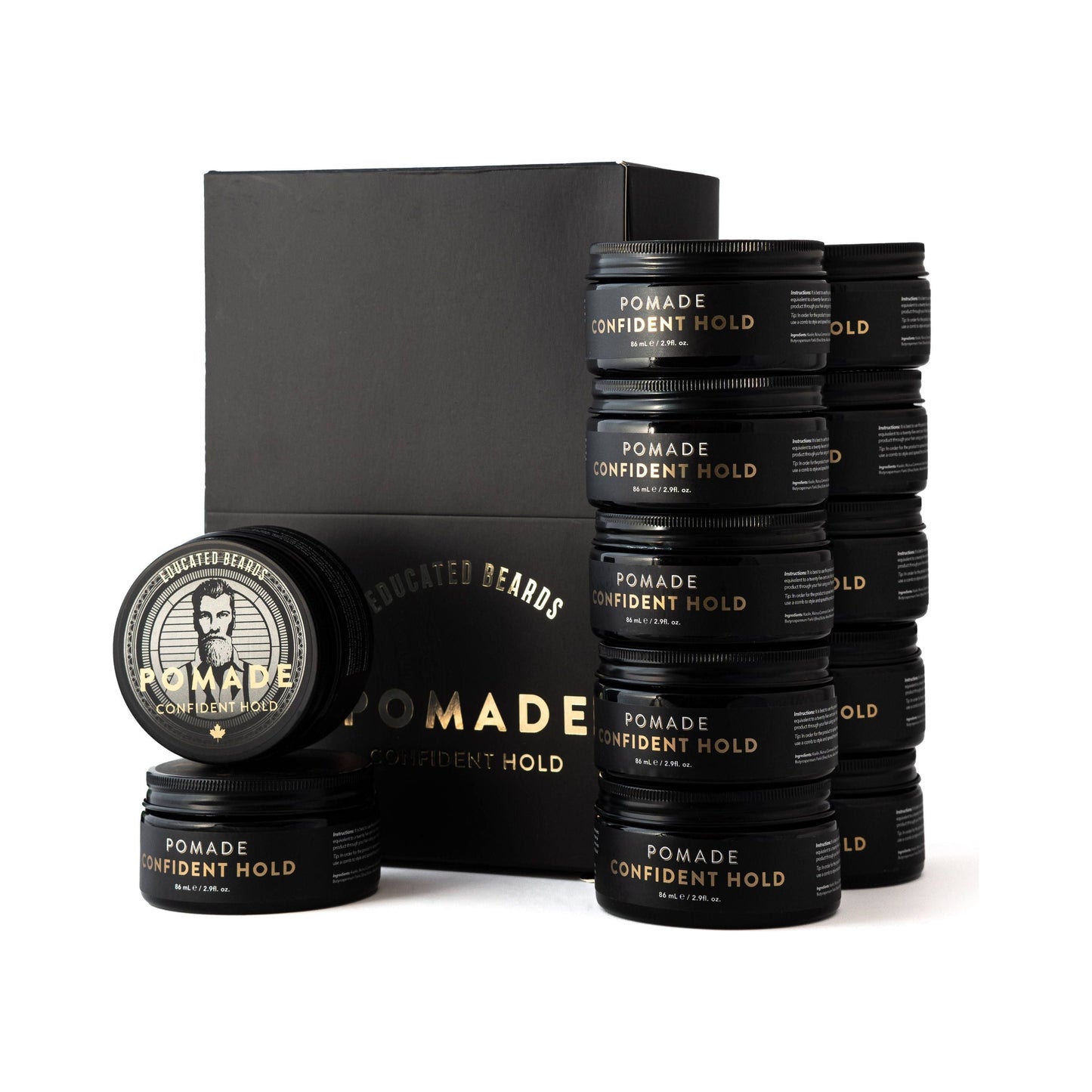 Educated Beards Pomade - Confident Hold 86ml