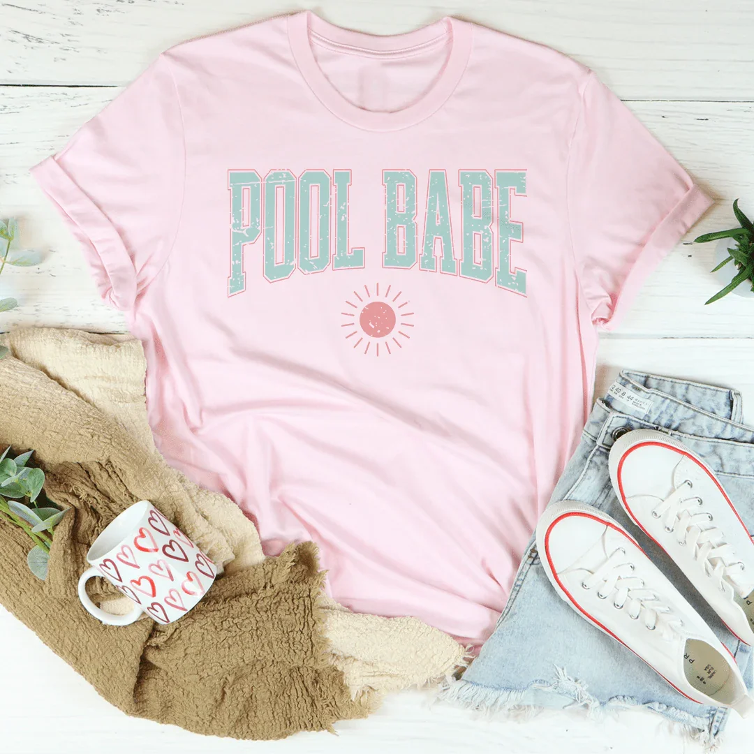 T-shirt Pool Babe - Adoptez les Vibes d'Été