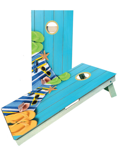 Ultimate Summer Cornhole Boards for Beach and Pool Fun - Korvel