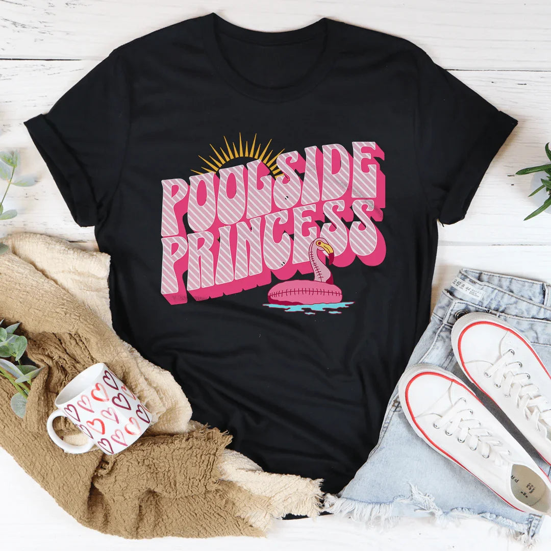 T-shirt Poolside Princess