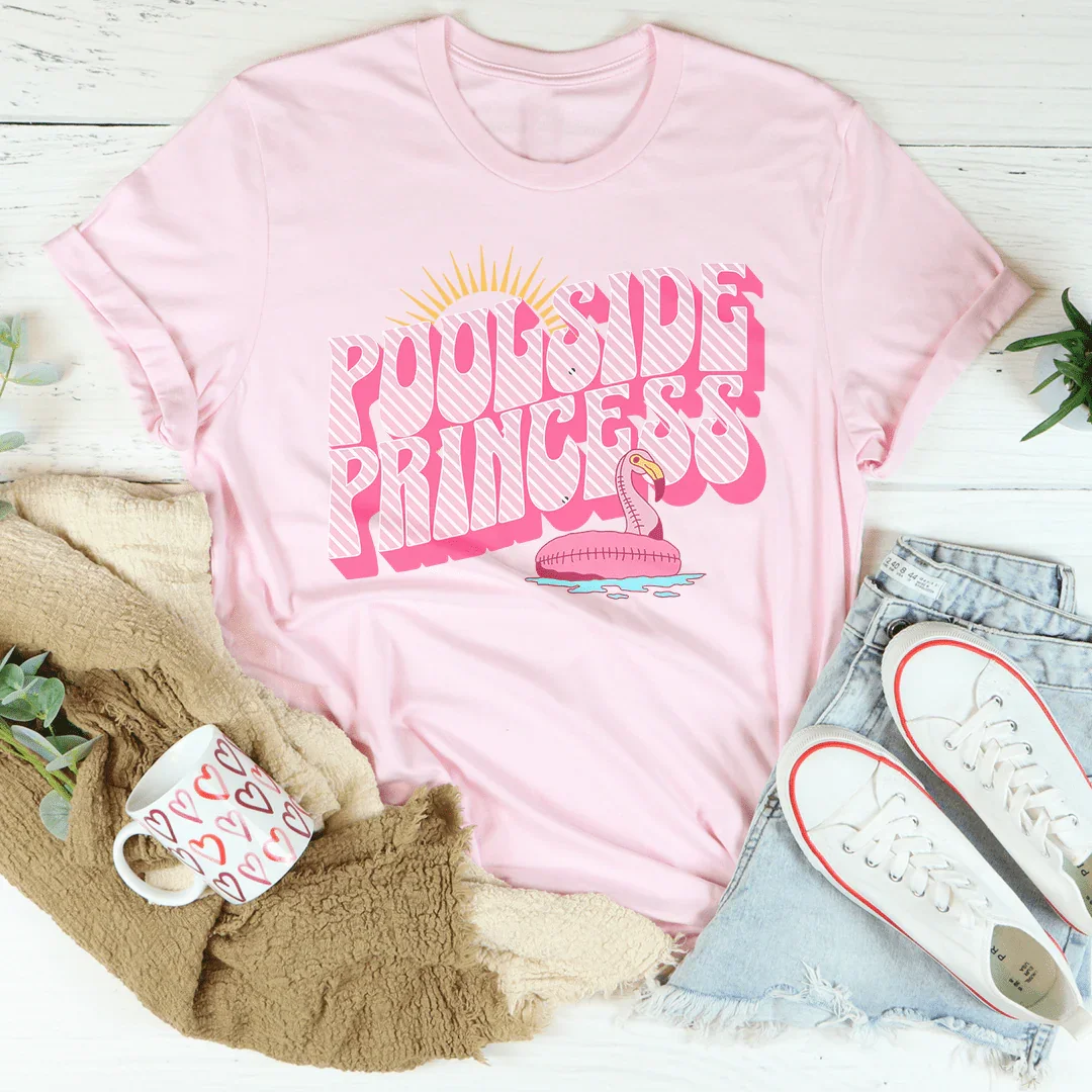 T-shirt Poolside Princess