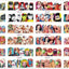 Pop Art Nail Stickers - Creative Comic Designs for Manicures