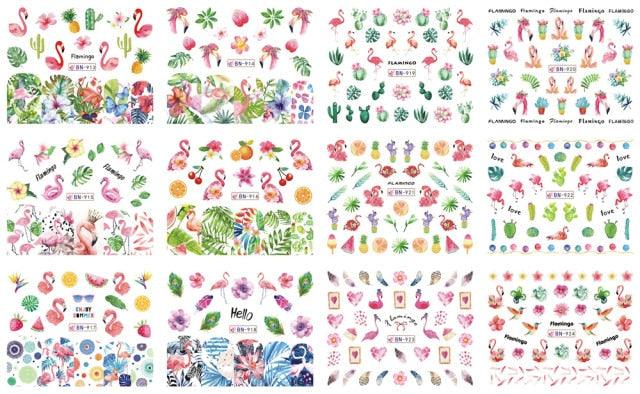 Pop Art Nail Stickers - Creative Comic Designs for Manicures