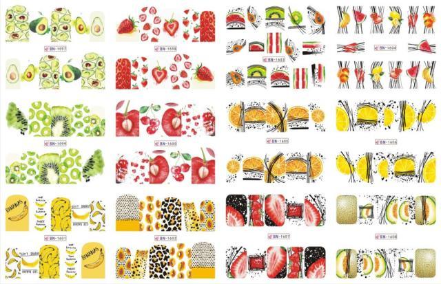 Pop Art Nail Stickers - Creative Comic Designs for Manicures