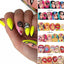 Pop Art Nail Stickers - Creative Comic Designs for Manicures