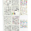 Pop Art Nail Stickers - Creative Comic Designs for Manicures