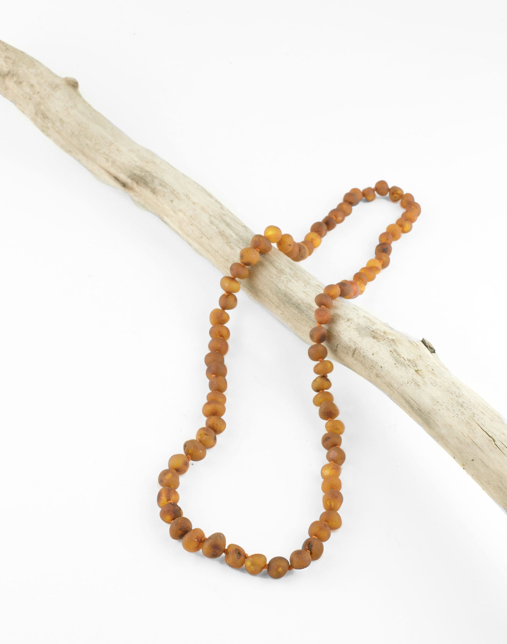Raw Cognac Baltic Amber || Necklace - Korvel