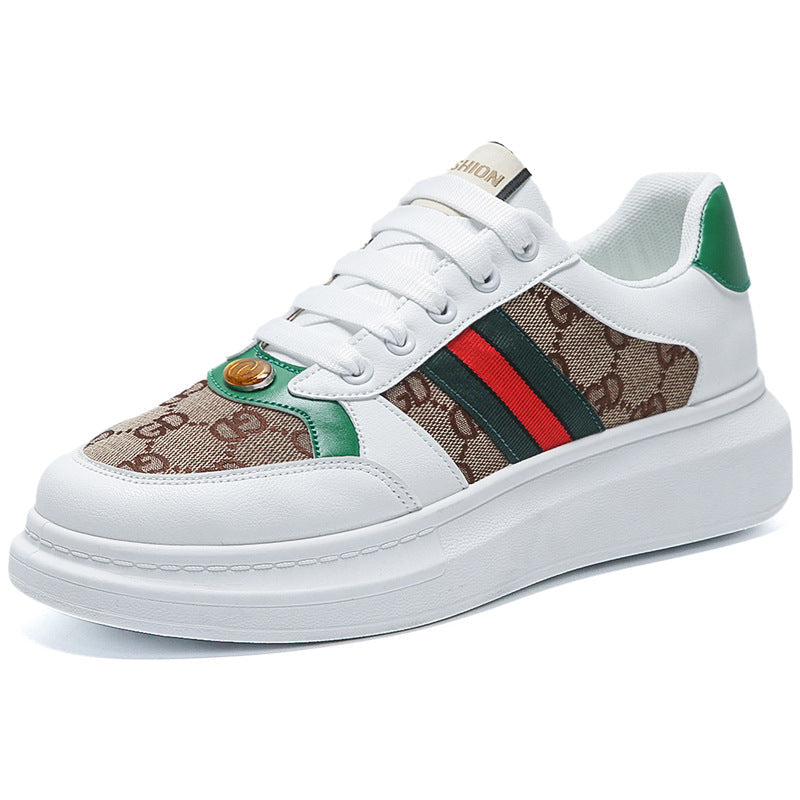Popular casual shoes summer breathable canvas shoes McQueen shoes trendy men's shoes - Korvel