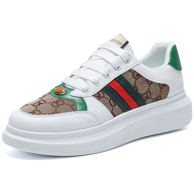 Popular casual shoes summer breathable canvas shoes McQueen shoes trendy men's shoes - Korvel