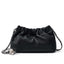 Popular chain women high end cloud pleated bag women bag cowhide shoulder crossbody bag gold ball chain - Korvel
