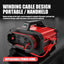 Chargeur de batterie de voiture intelligent portable - 25A/15A pour batteries 12V-24V