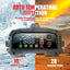 Chargeur de batterie de voiture intelligent portable - 25A/15A pour batteries 12V-24V