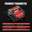 Chargeur de batterie de voiture intelligent portable - 25A/15A pour batteries 12V-24V