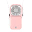 Portable Neck Fan with 3000mAh Power Bank - Mini USB Rechargeable