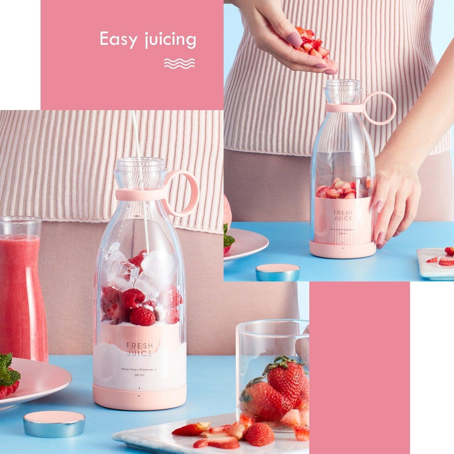 Mixeur sans fil portable pour jus et smoothies