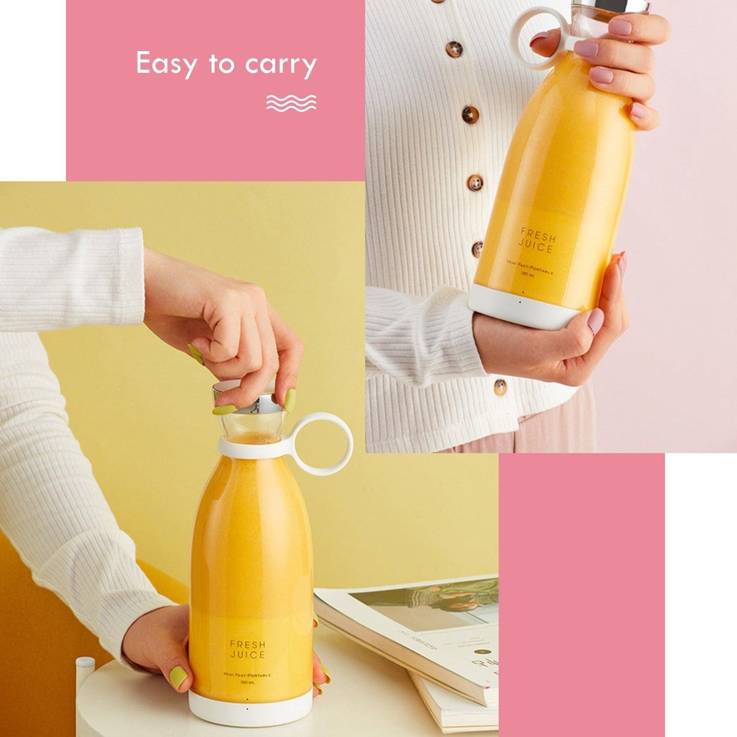 Mixeur sans fil portable pour jus et smoothies