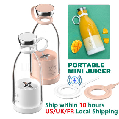Portable Wireless Blender for Juices and Smoothies
