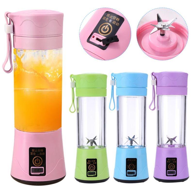 Mixeur Électrique Portable pour Jus Frais et Smoothies