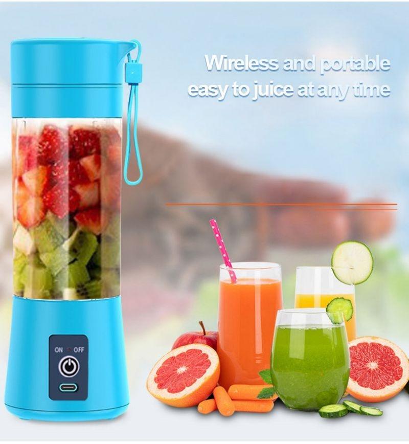 Mixeur Électrique Portable pour Jus Frais et Smoothies