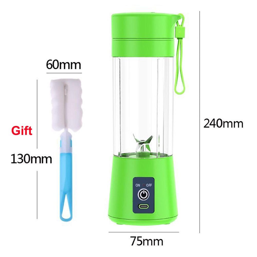 Mixeur Électrique Portable pour Jus Frais et Smoothies
