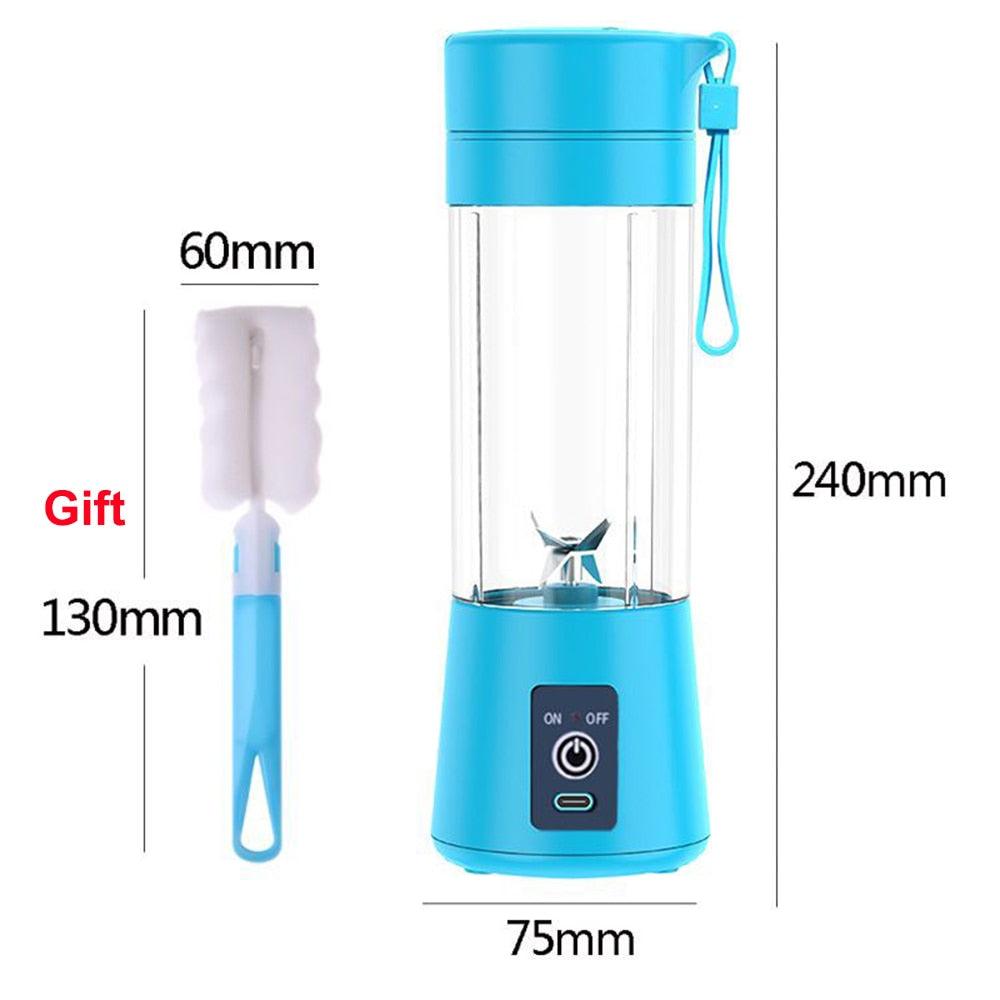Mixeur Électrique Portable pour Jus Frais et Smoothies
