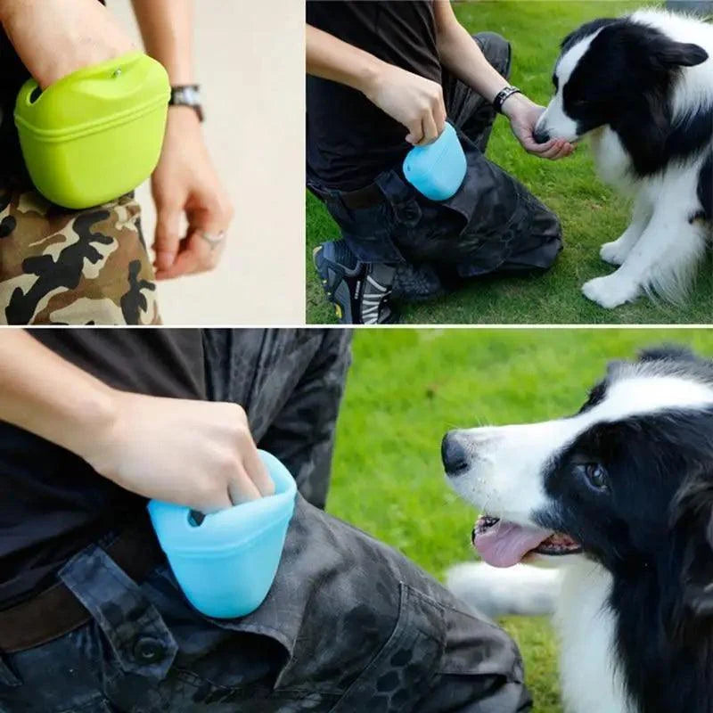 Bolsa Portátil para Entrenamiento de Perros con Clip