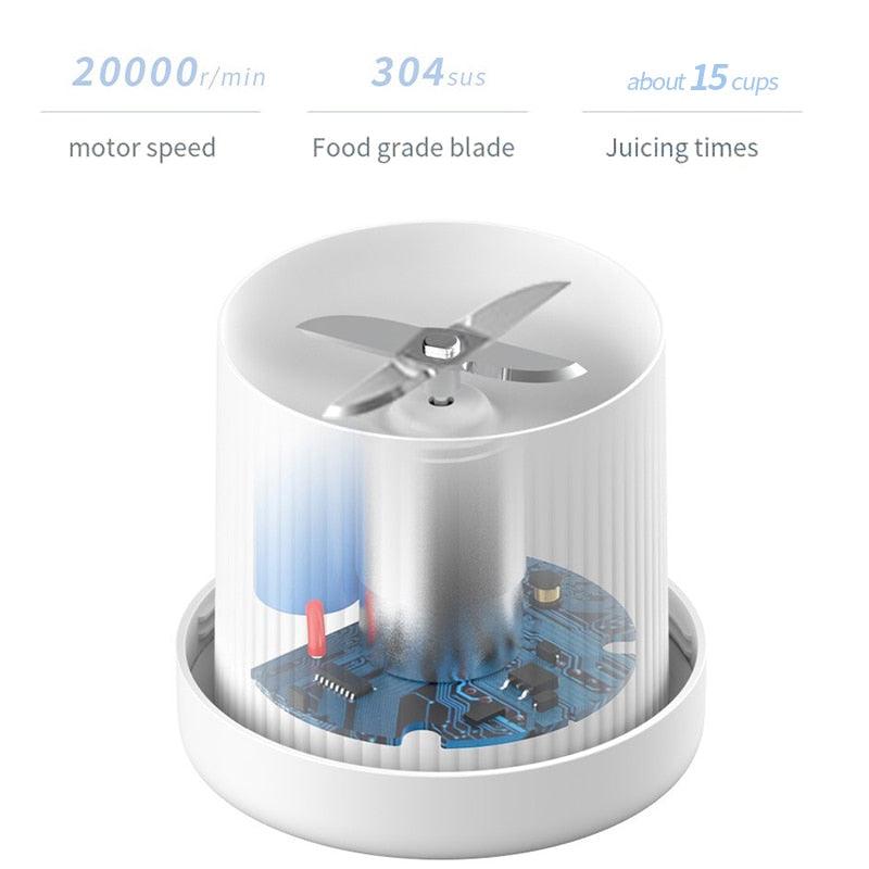 Mixeur Blender Électrique Portable - Mini Mixeur de Fruits
