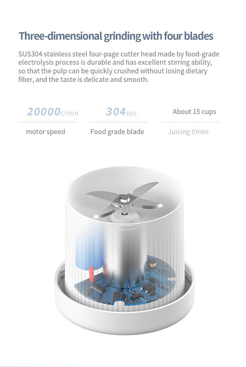 Mixeur Blender Électrique Portable - Mini Mixeur de Fruits