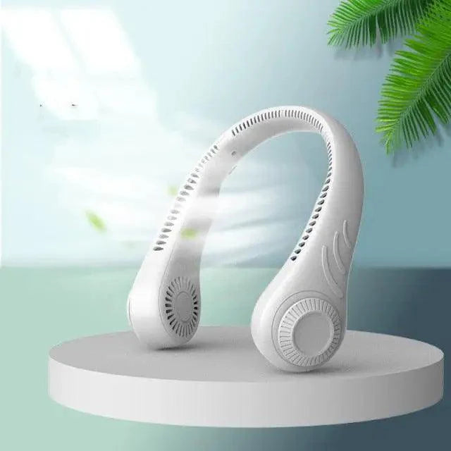 Portable Hanging USB Neck Fan - Hands-Free Cooling Solution