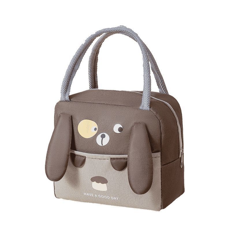 Portable Insulated Thermal Picnic Food Lunch Bag Box Cartoon Tote Food Fresh Cooler Bags Pouch - Korvel