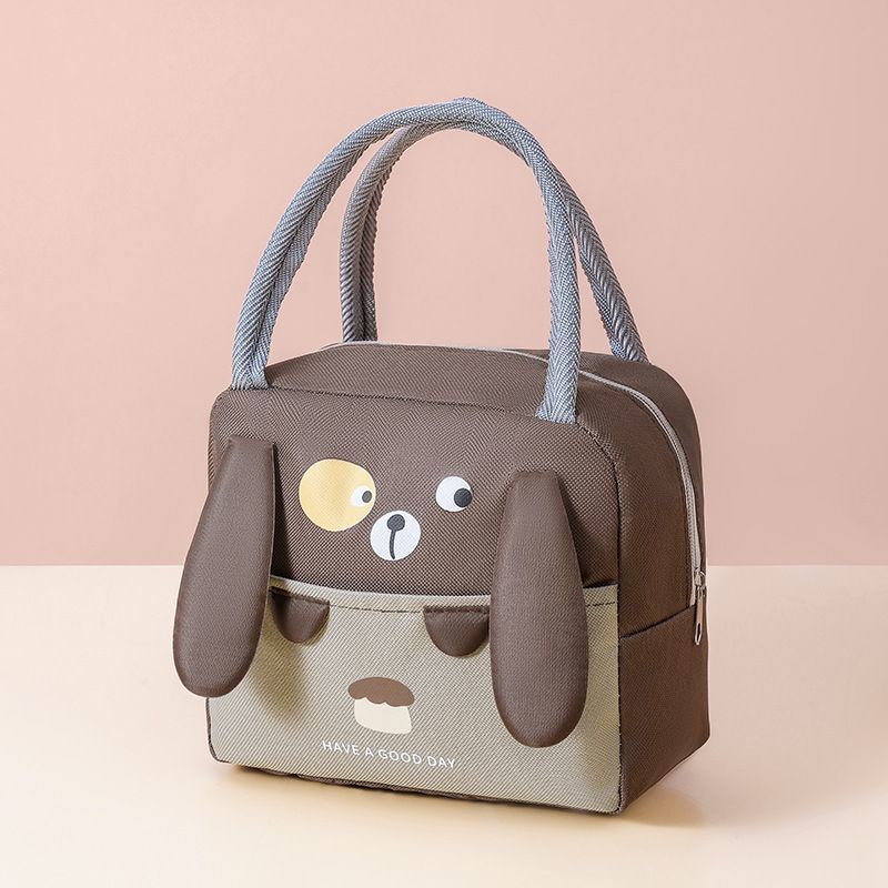 Portable Insulated Thermal Picnic Food Lunch Bag Box Cartoon Tote Food Fresh Cooler Bags Pouch - Korvel