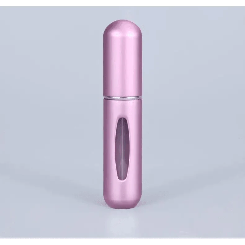 Portable Mini Refillable Atomizer Bottle - 5ml Aluminum Container
