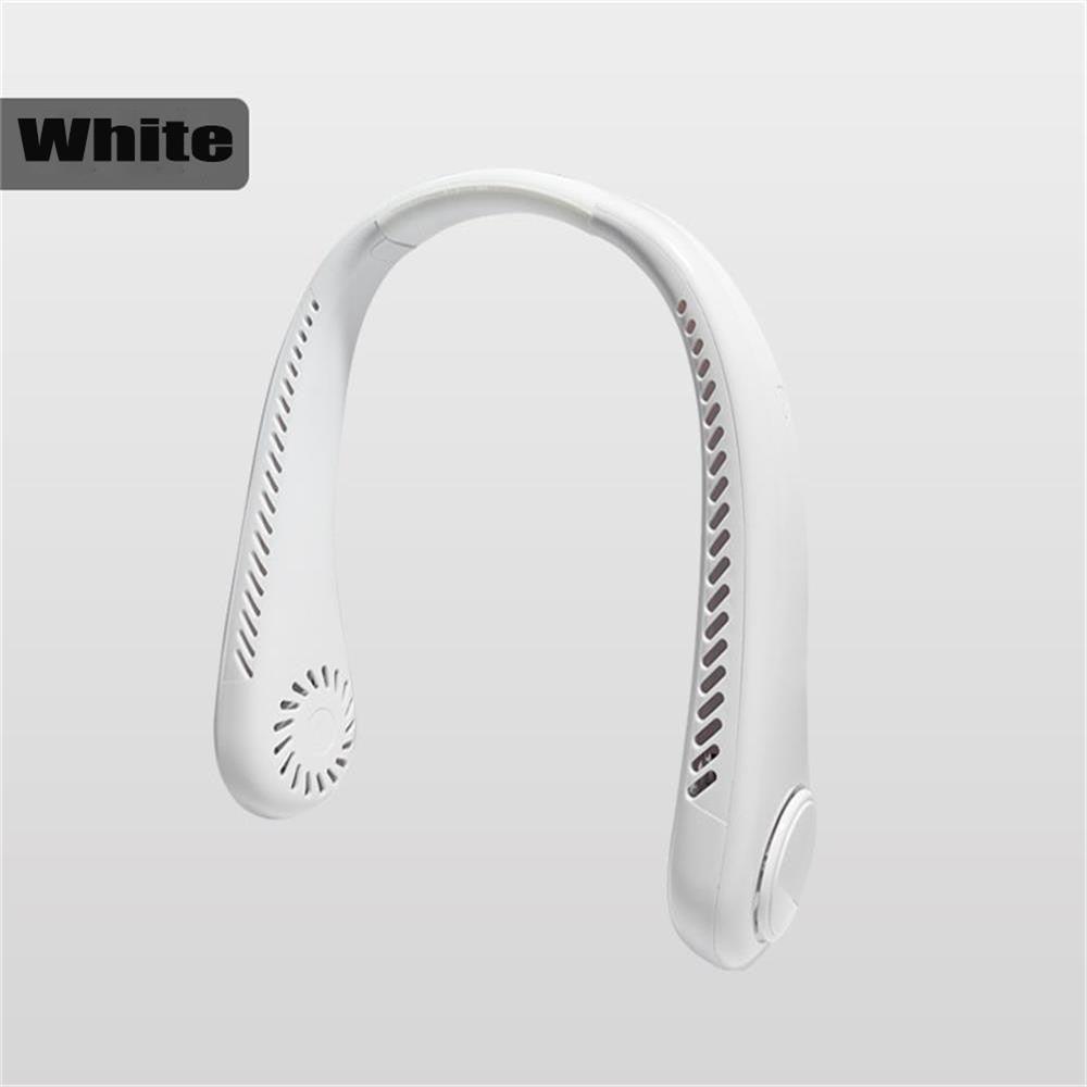 Ventilateur de Cou Portable - Dispositif de Refroidissement Sans Lame Rechargeable par USB