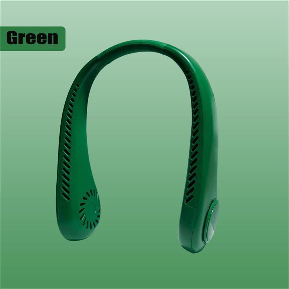 Ventilateur de Cou Portable - Dispositif de Refroidissement Sans Lame Rechargeable par USB