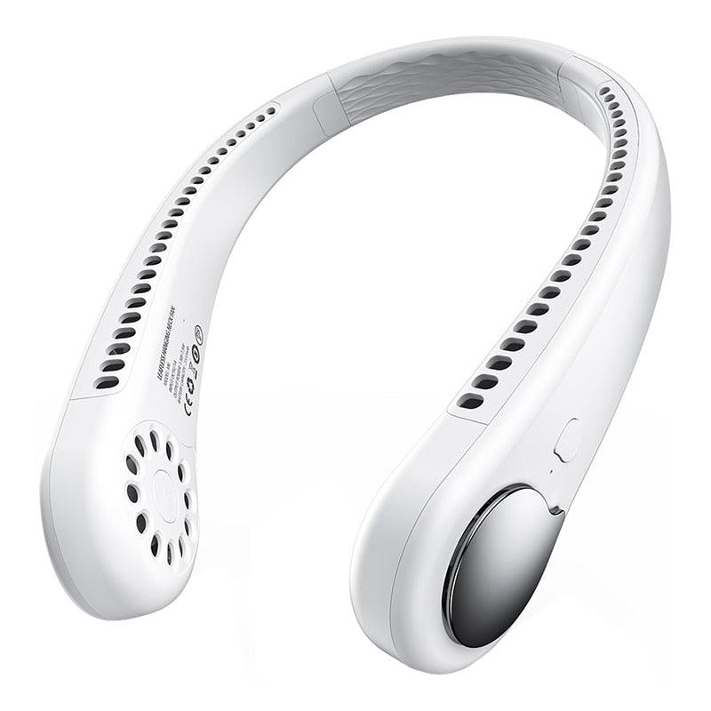 Ventilateur de cou sans pales rechargeable USB portable