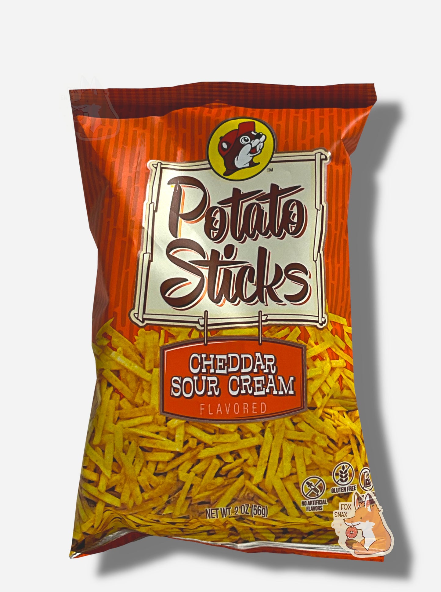 Buc-ee's Crunchy Potato Sticks - Dill Pickle Flavor