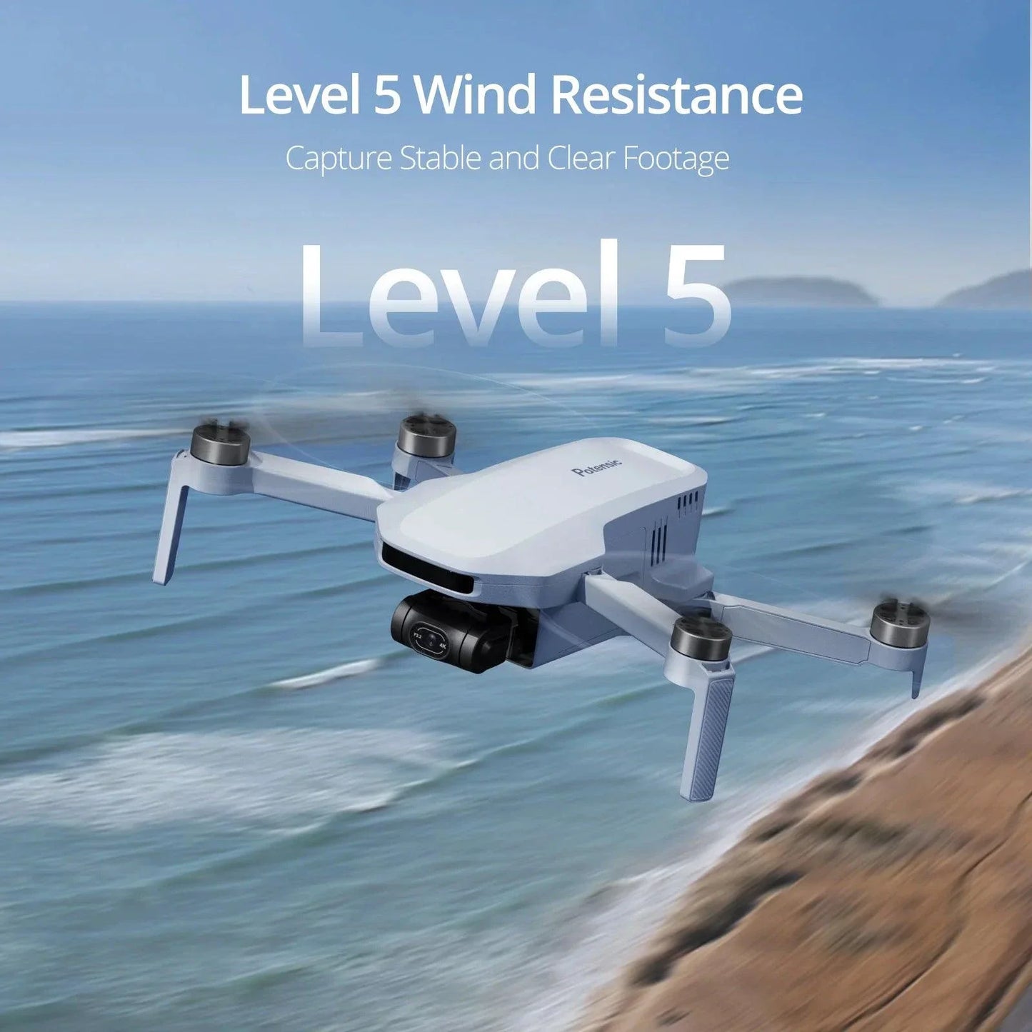 Drone Mini Potensic C0 avec caméra 4K et stabilisateur 3 axes