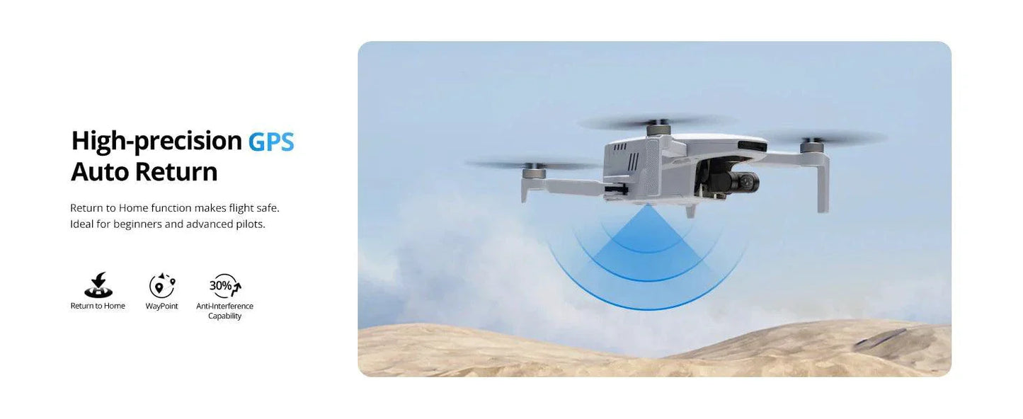 Drone Mini Potensic C0 avec caméra 4K et stabilisateur 3 axes