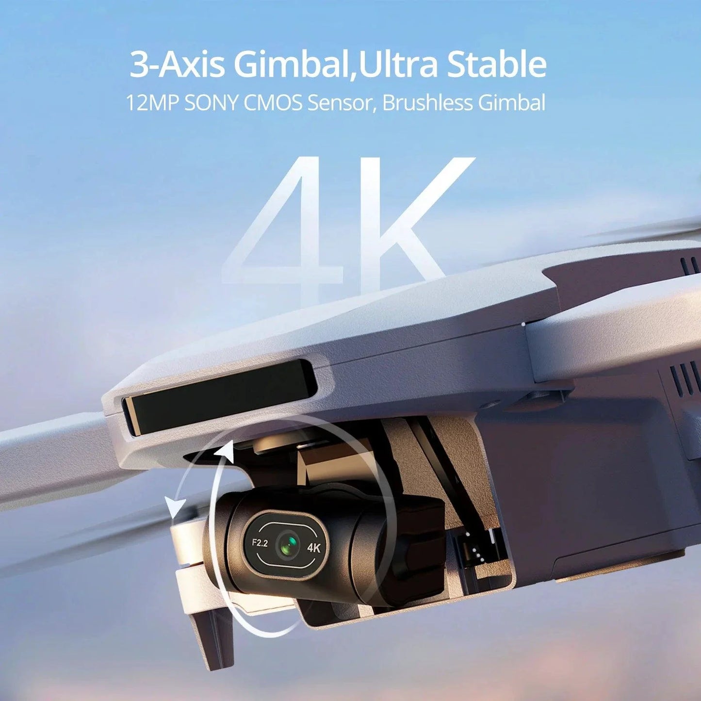 Drone Mini Potensic C0 avec caméra 4K et stabilisateur 3 axes