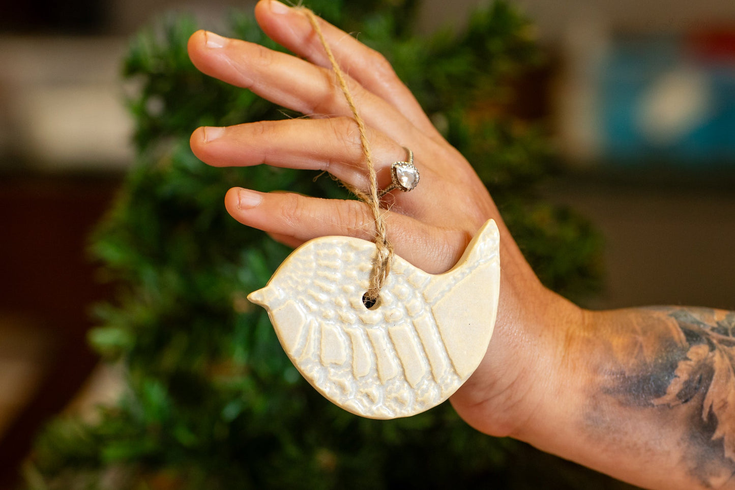 Charming Handmade Bird Ornament - Korvel