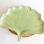 Elegant Ginkgo Leaf Ceramic Tray - Korvel