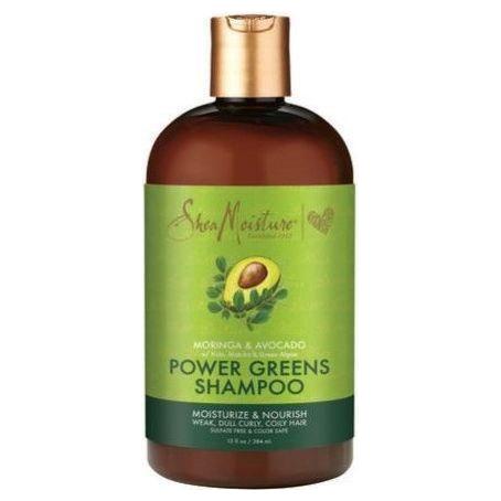 Shampoo SheaMoisture Moringa & Avocat Power Greens - 13,0 oz